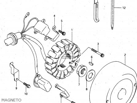 MAGNETO - RGV250 1996 (T) (E24)