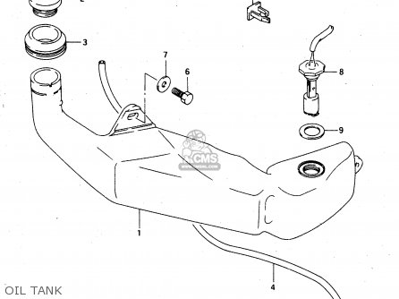 OIL TANK - RGV250 1996 (T) (E24)