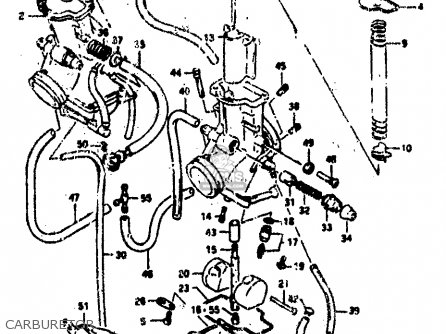 CARBURETOR - RGV250L 1991 (M) (E02 E21 E22 E24)