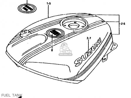 FUEL TANK - RGV250L 1991 (M) (E02 E21 E22 E24)