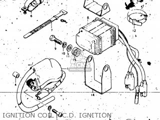 IGNITION COIL - C.D. IGNITION - RL250 EXACTA TRIALS 1975 (M) USA (E03)