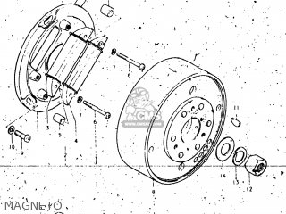 MAGNETO - RL250 EXACTA TRIALS 1975 (M) USA (E03)
