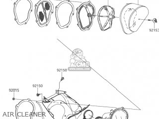 AIR CLEANER - RM-Z250 2004 (K4) USA (E03) RMZ250 RM Z250