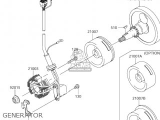 GENERATOR - RM-Z250 2004 (K4) USA (E03) RMZ250 RM Z250