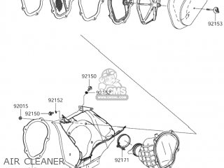 AIR CLEANER - RM-Z250 2005 (K5) USA (E03) RMZ250 RM Z250