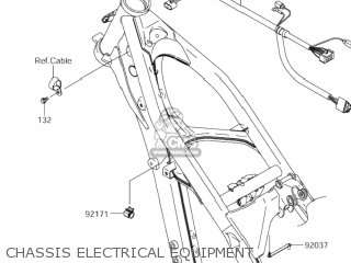 CHASSIS ELECTRICAL EQUIPMENT - RM-Z250 2005 (K5) USA (E03) RMZ250 RM Z250