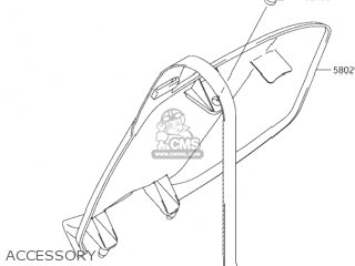 ACCESSORY - RM-Z250 2006 (K6) USA (E03) RMZ250 RM Z250