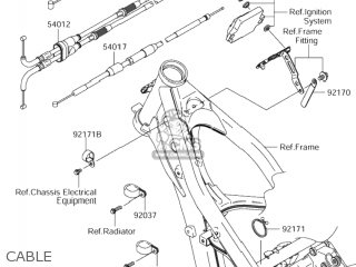 CABLE - RM-Z250 2006 (K6) USA (E03) RMZ250 RM Z250