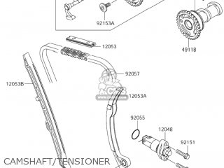 CAMSHAFT/TENSIONER - RM-Z250 2006 (K6) USA (E03) RMZ250 RM Z250