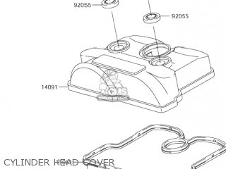 CYLINDER HEAD COVER - RM-Z250 2006 (K6) USA (E03) RMZ250 RM Z250
