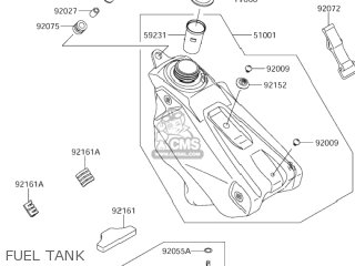 FUEL TANK - RM-Z250 2006 (K6) USA (E03) RMZ250 RM Z250