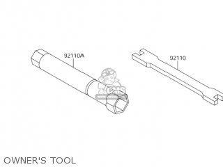 OWNER'S TOOL - RM-Z250 2006 (K6) USA (E03) RMZ250 RM Z250