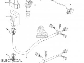 ELECTRICAL - RM-Z250 2007 (K7) USA (E03) RMZ250 RM Z250