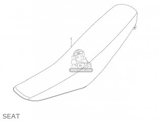 SEAT - RM-Z250 2008 (K8) USA (E03) RMZ250 RM Z250