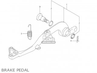 BRAKE PEDAL - RM-Z250 2009 (K9) USA (E03) RMZ250 RM Z250