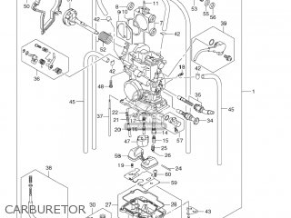 CARBURETOR - RM-Z250 2009 (K9) USA (E03) RMZ250 RM Z250