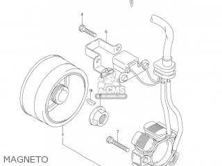 MAGNETO - RM-Z250 2009 (K9) USA (E03) RMZ250 RM Z250
