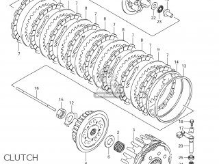 CLUTCH - RM-Z250 2010 (L0) USA (E03) RMZ250 RM Z250