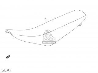 SEAT - RM-Z250 2010 (L0) USA (E03) RMZ250 RM Z250