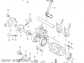 GEAR SHIFTING - RM-Z250 2011 (L1) USA (E03) RMZ250 RM Z250