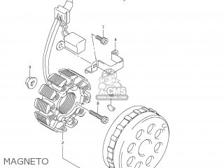 MAGNETO - RM-Z250 2012 (L2) USA (E03) RMZ250 RM Z250