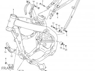 FRAME - RM-Z250 2013 (L3) USA (E03) RMZ250 RM Z250