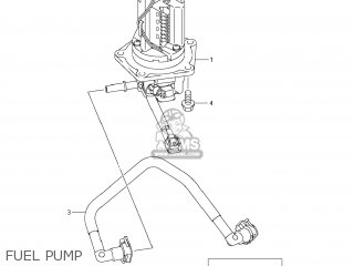 FUEL PUMP - RM-Z250 2013 (L3) USA (E03) RMZ250 RM Z250