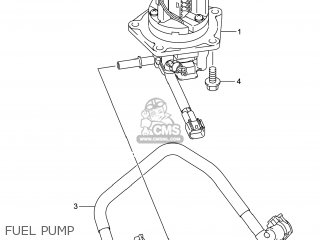 FUEL PUMP - RM-Z250 2014 (L4) USA (E03) RMZ250 RM Z250