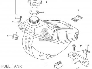 FUEL TANK - RM-Z250 2014 (L4) USA (E03) RMZ250 RM Z250