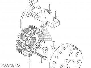 MAGNETO - RM-Z250 2014 (L4) USA (E03) RMZ250 RM Z250