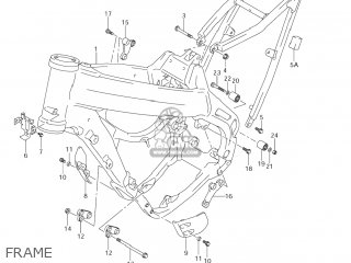 FRAME - RM-Z450 2007 (K7) USA (E03) RMZ450 RM Z450