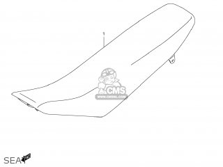 SEAT - RM-Z450 2009 (K9) USA (E03) RMZ450 RM Z450