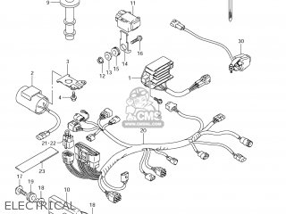 ELECTRICAL - RM-Z450 2012 (L2) USA (E03) RMZ450 RM Z450