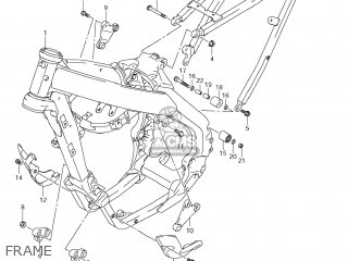 FRAME - RM-Z450 2012 (L2) USA (E03) RMZ450 RM Z450