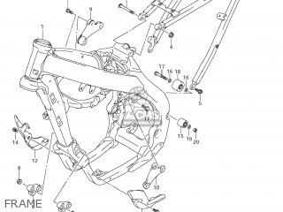 FRAME - RM-Z450 2013 (L3) USA (E03) RMZ450 RM Z450