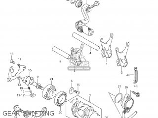 GEAR SHIFTING - RM-Z450 2013 (L3) USA (E03) RMZ450 RM Z450