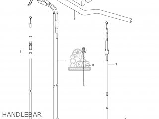 HANDLEBAR - RM-Z450 2013 (L3) USA (E03) RMZ450 RM Z450