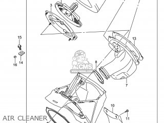 AIR CLEANER - RM-Z450 2014 (L4) USA (E03) RMZ450 RM Z450