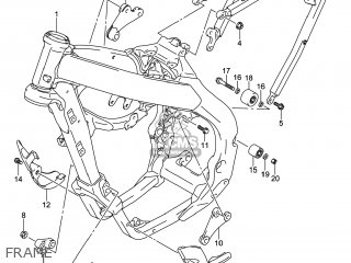 FRAME - RM-Z450 2014 (L4) USA (E03) RMZ450 RM Z450