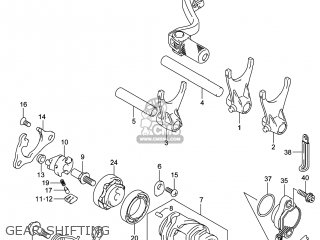 GEAR SHIFTING - RM-Z450 2014 (L4) USA (E03) RMZ450 RM Z450