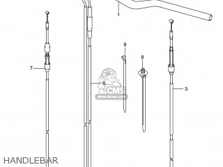 HANDLEBAR - RM-Z450 2014 (L4) USA (E03) RMZ450 RM Z450