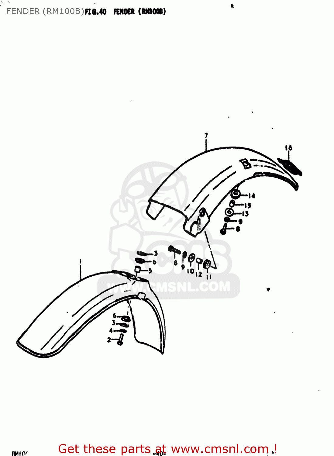 FENDER (RM100B) RM100 1976 (A) USA (E03)