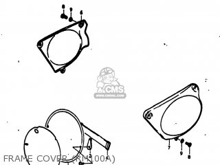 FRAME COVER (RM100A) - RM100 1976 (A) USA (E03)