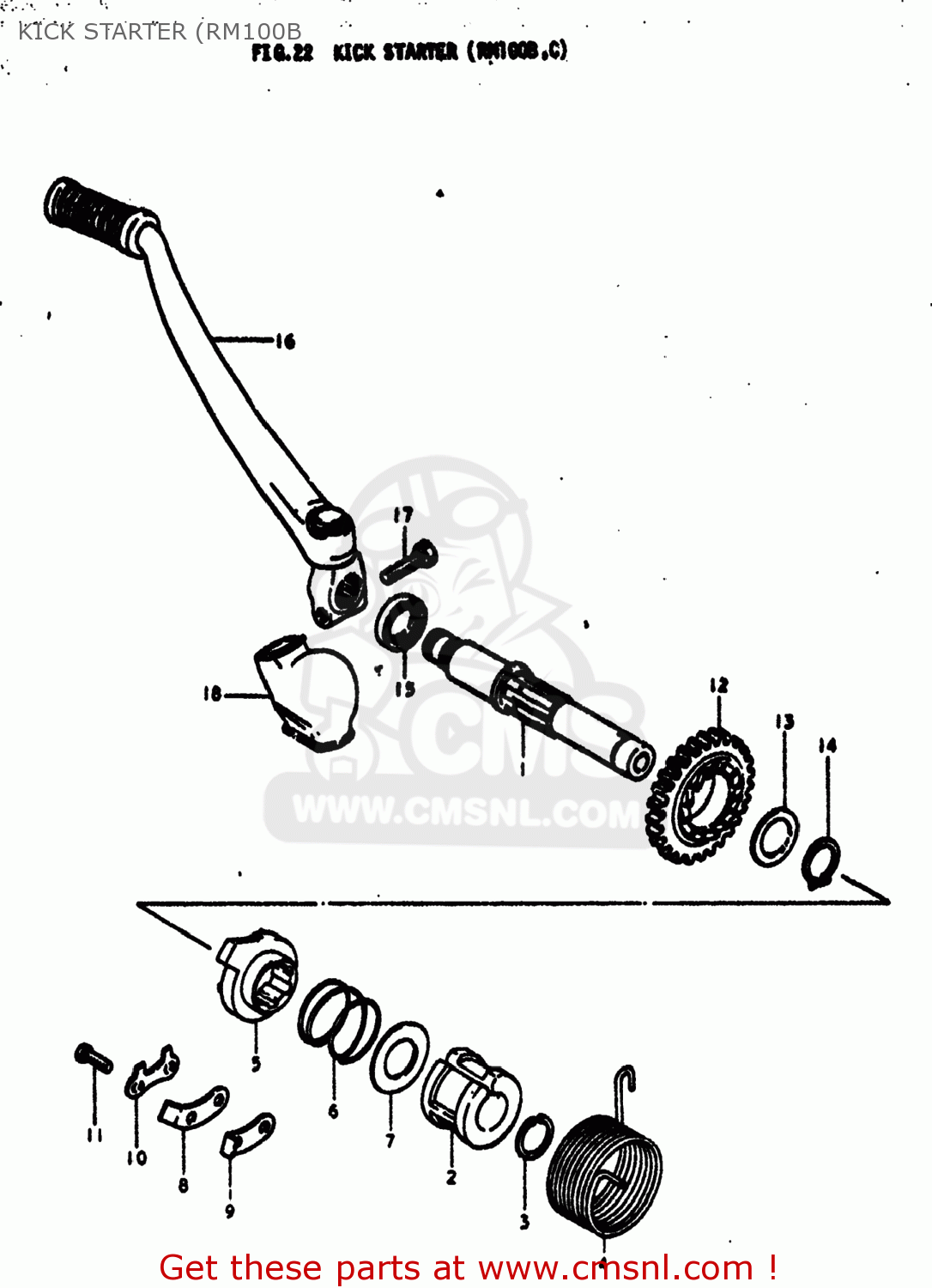 KICK STARTER (RM100B RM100 1977 (B) USA (E03)