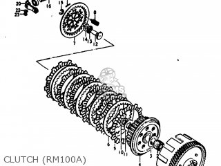 CLUTCH (RM100A) - RM100 1977 (B) USA (E03)