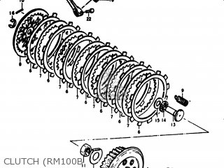 CLUTCH (RM100B - RM100 1978 (C) USA (E03)