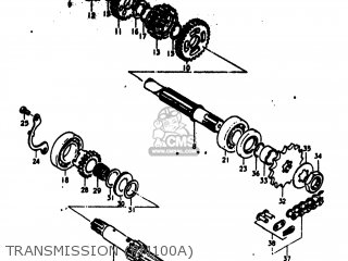 TRANSMISSION (RM100A) - RM100 1978 (C) USA (E03)
