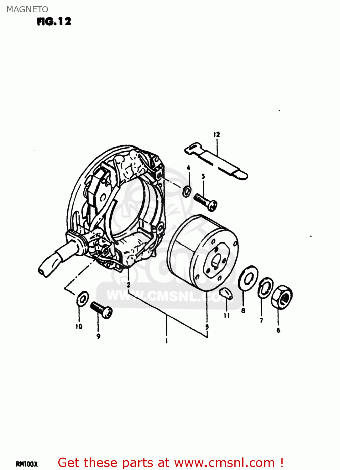 MAGNETO RM100 1979 (D) USA (E03)