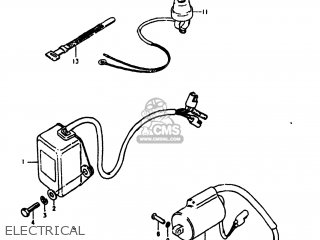 ELECTRICAL - RM100 1979 (D) USA (E03)