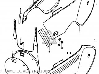 FRAME COVER (RM100N - RM100 1979 (D) USA (E03)